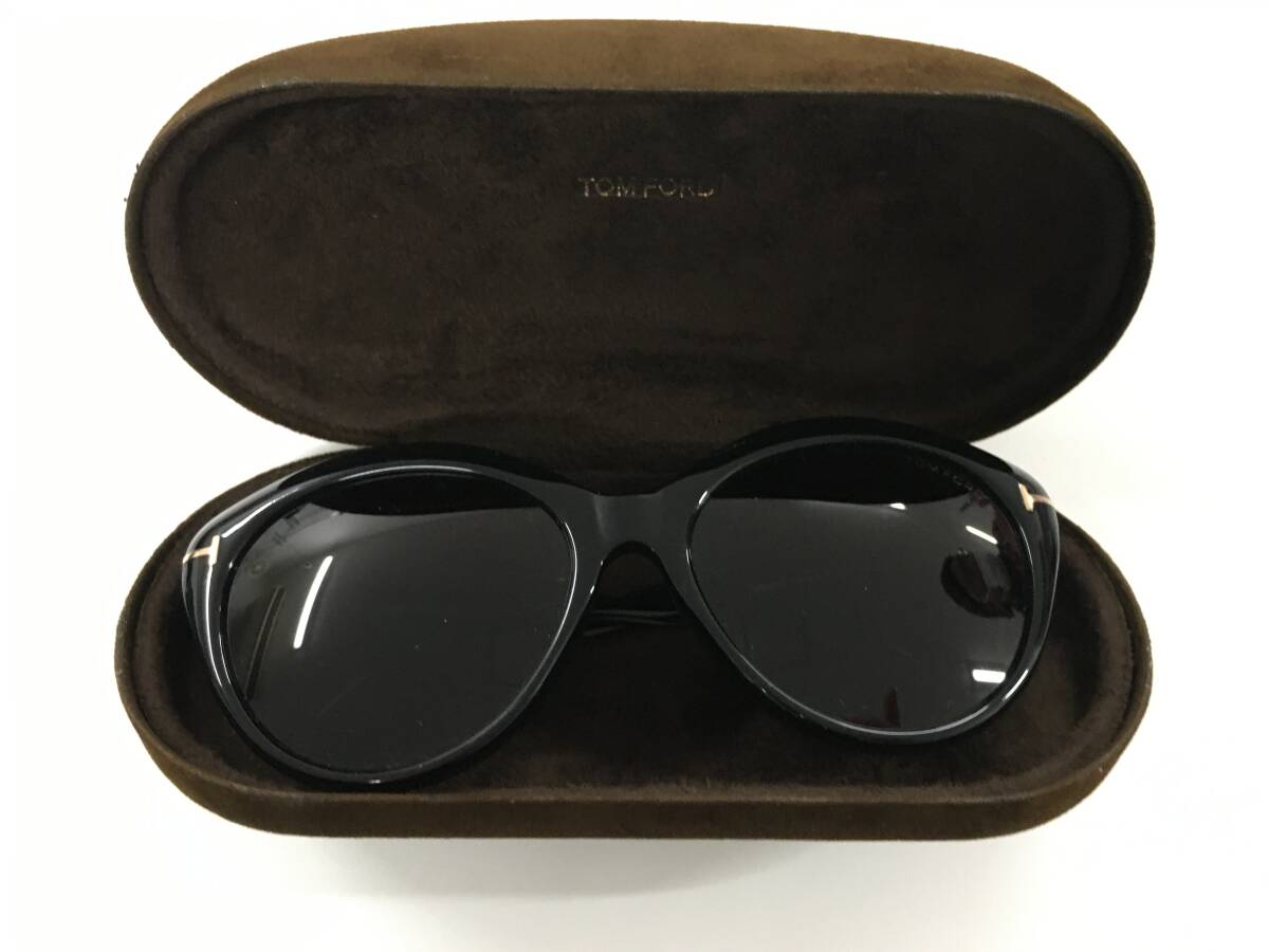 洗練された高級サングラス TOMFORD TF763-F 01A 中古 拍卖