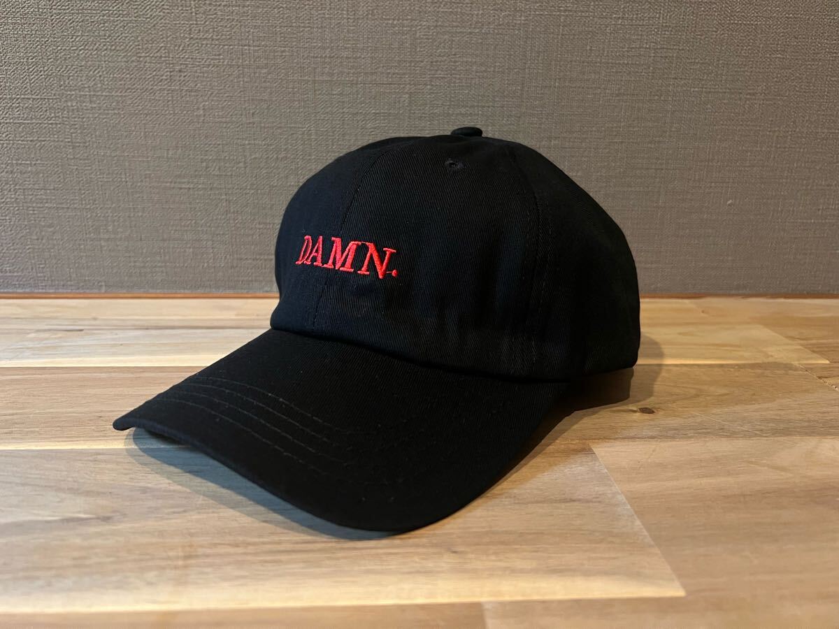 Kendrick Lamar ケンドリック・ラマー DAMN キャップ 帽子 フリーサイズ 新品 new ブラック 黒 black hip hop拍卖