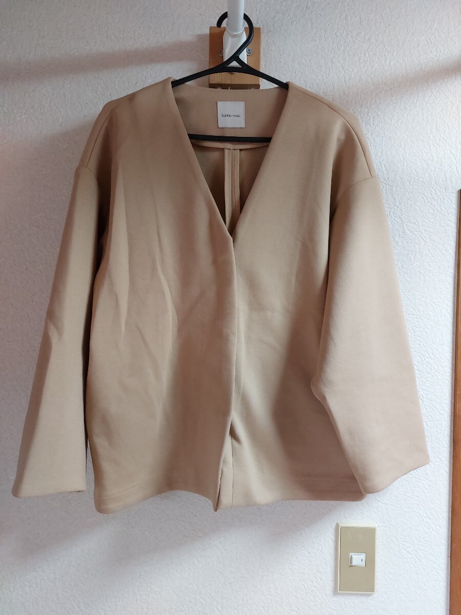 kese-moiケセモイ◆濃いベージュ◆ブルゾン・アウター拍卖