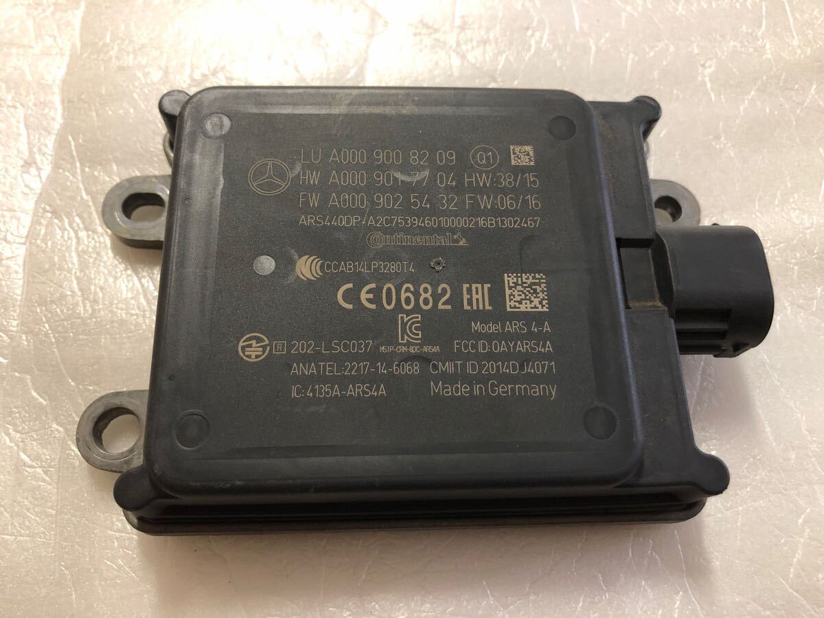 良品!ベンツ Cクラス Eクラス Sクラス W205 W213 W222 純正 ディストロニック レーダー センサー A0009008209拍卖