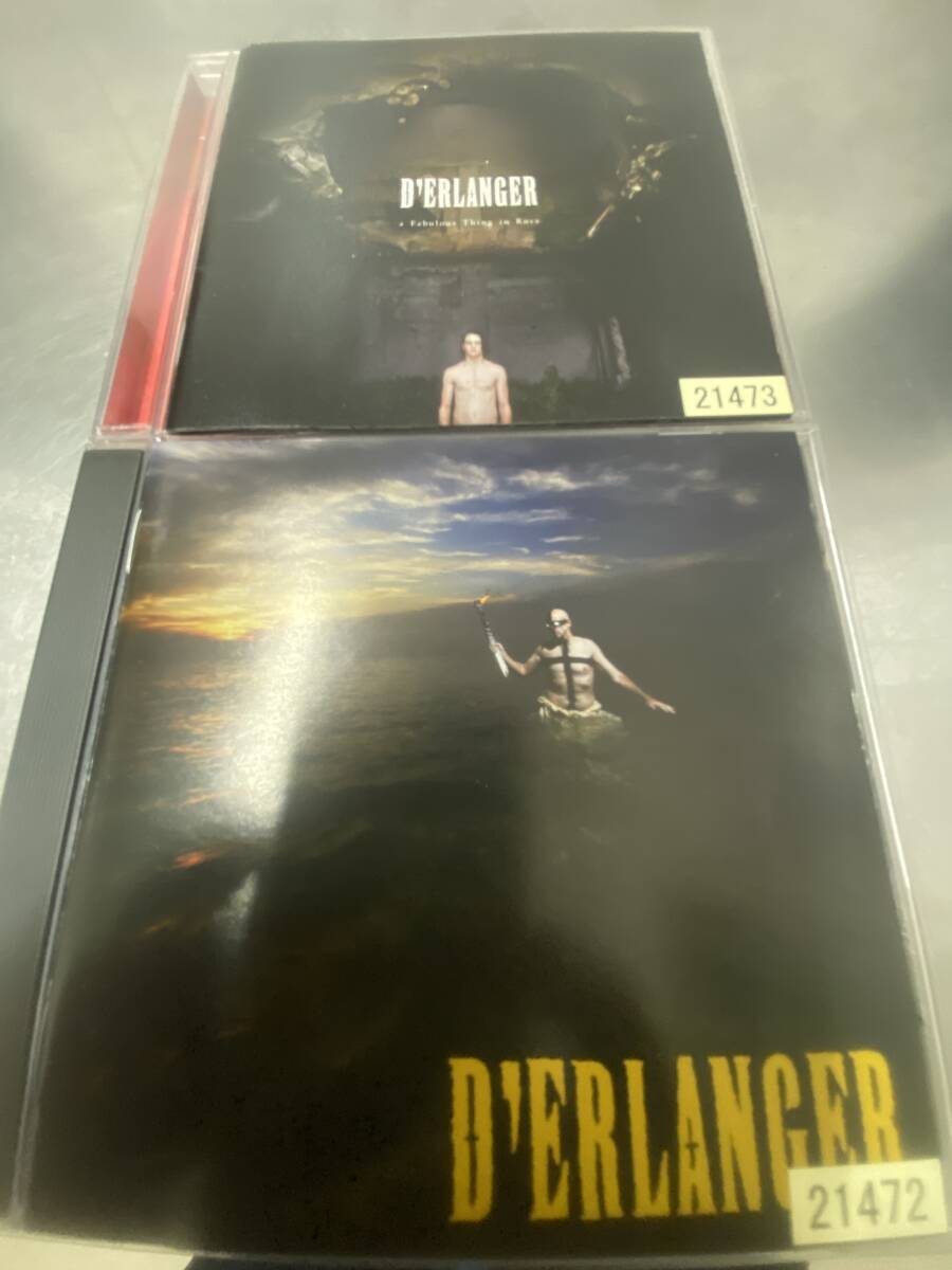 D'ERLANGER (デランジェ)アルバム CD 2枚セット(KYO CIPHER SHEERA TETSU CRAZE ZIKILL SLUT PUNKS)拍卖