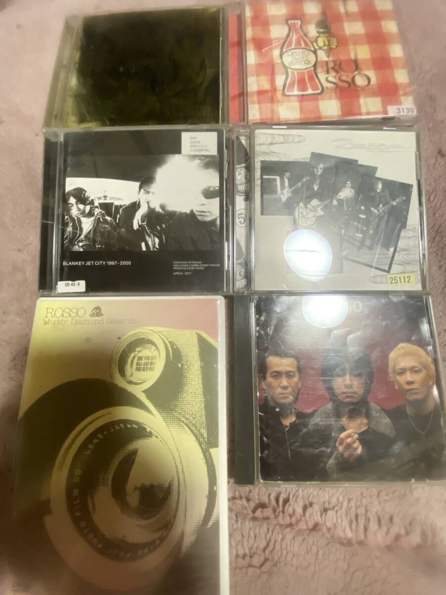 ROSSO (ロッソ)DVD+アルバム CD(チバユウスケ 照井利幸ミッシェルガンエレファント)+ブランキージェットシティ ベストアルバム CD 計6枚拍卖