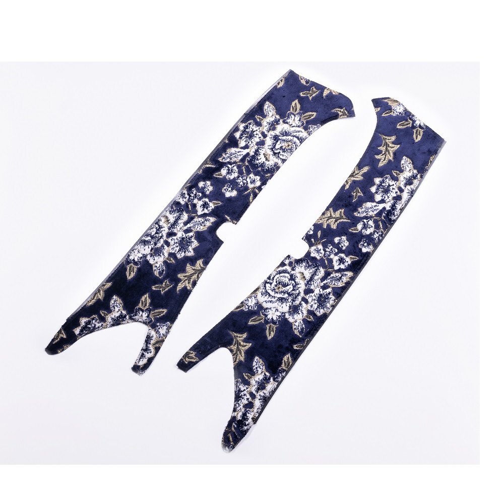 トラック用品 内装 マドンナ 金華山 ピラーカバー 運助SET ネイビーブルー いすゞ 07ギガ H019/05~ ピラーグリップ有 【送料800円】拍卖