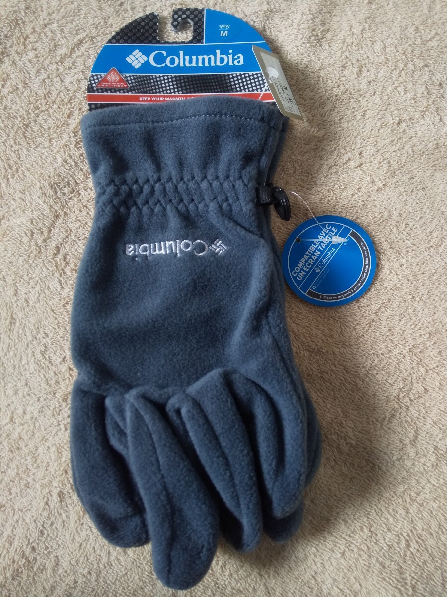 Columbia コロンビア フリースアームウォーマー Mサイズ ネイビー 手袋 グローブ拍卖