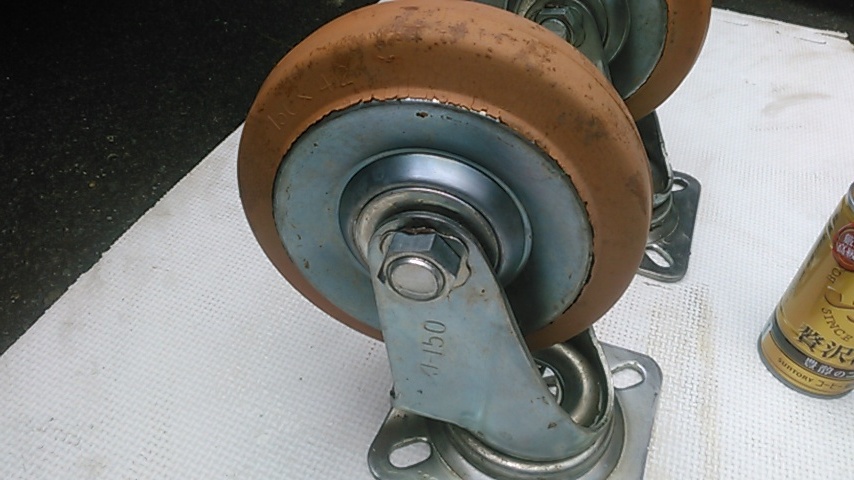 コマ、キャスター 2こセット 未使用拍卖