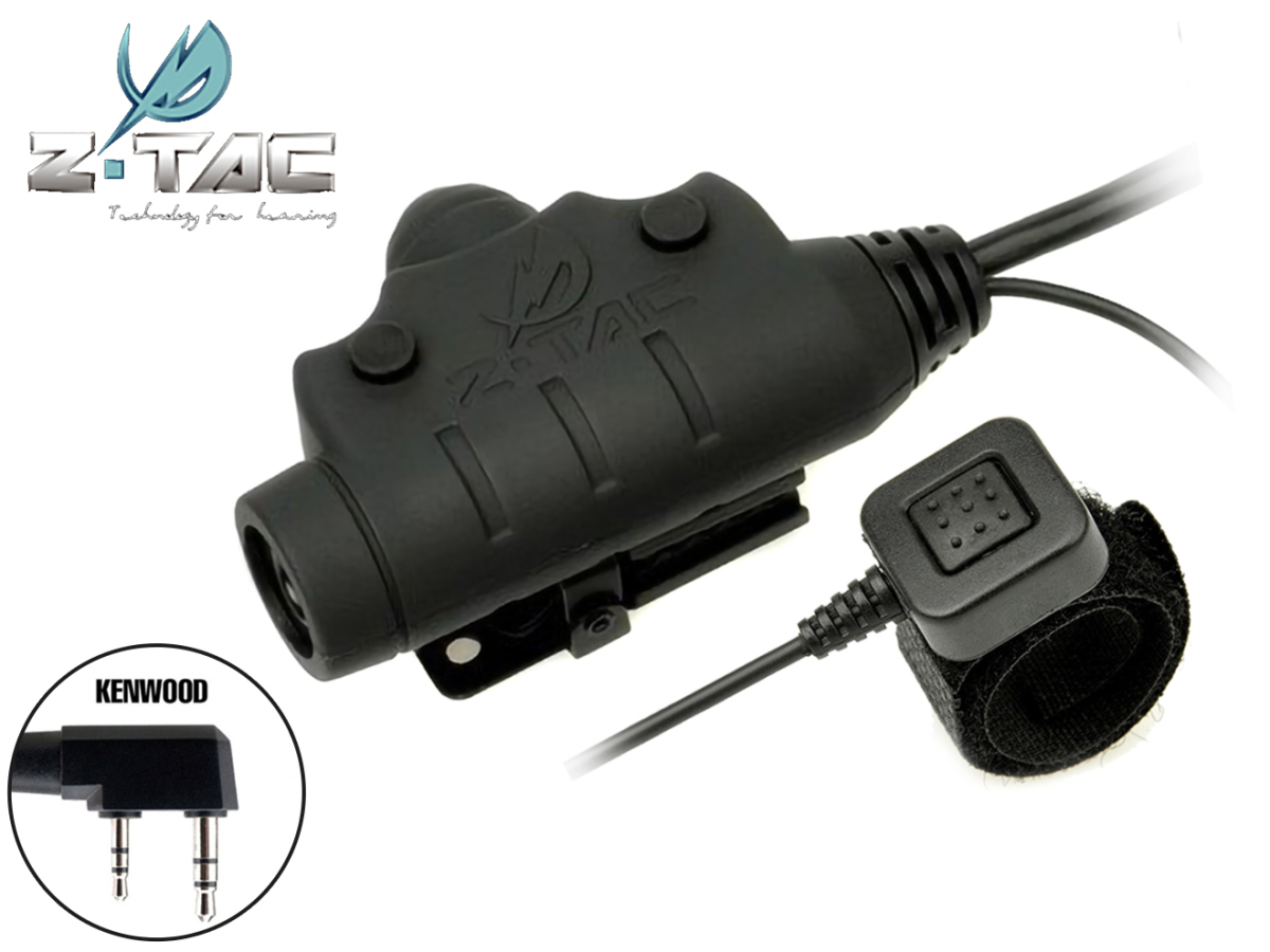 Z-115K 【正規品】 Z TACTICAL NEXUS U94タイプ PTTスイッチ KenWoodコネクター ZTAC Z-TAC拍卖