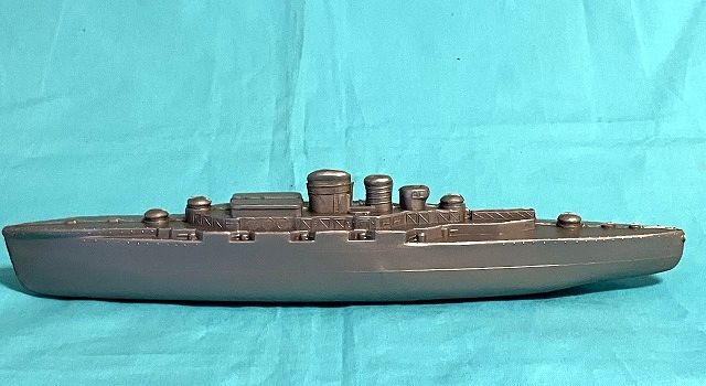 ◎当時物 駄菓子屋 玩具 ソフビ 戦艦 40センチ◎拍卖
