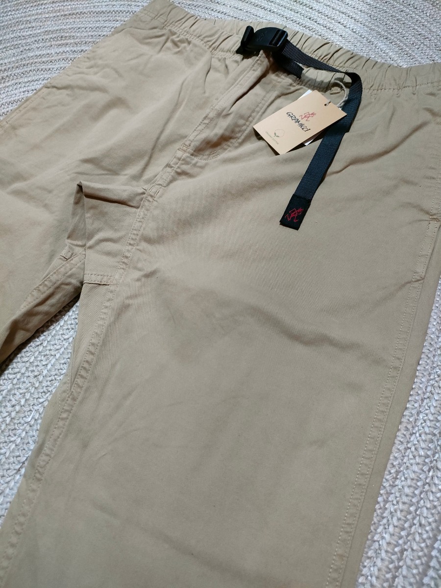新品 定価14300 GRAMICCI ロングパンツ NN-PANTS クロップド M ストレッチ チノ ベージュ グラミチ パンツ メンズ 拍卖