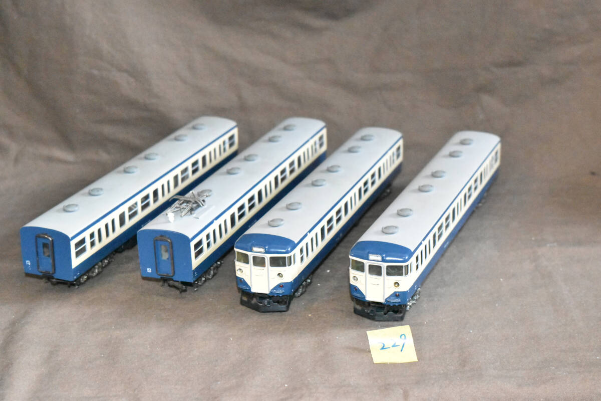 ●☆【入手困難 希少品】カツミ 113系 非冷房 横須賀色 4両拍卖