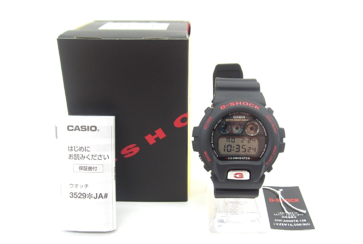 未使用品 CASIO カシオ G-SHOCK DW-6900TR-1JR 6900 SERIES ウォッチ 腕時計 ∠UA11538拍卖