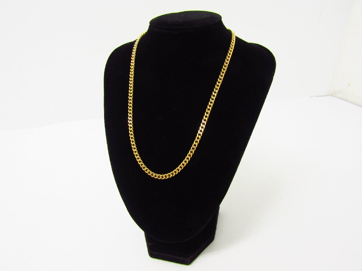 K18 18金 喜平ネックレス 2面シングル 30g 45cm イエローゴールド★AC25798拍卖