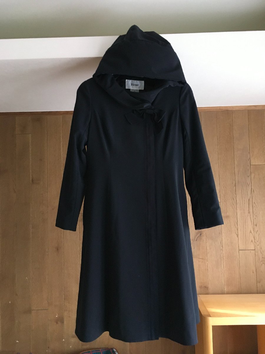 即決 美品 Rene(ルネ) フィット&フレア 中綿 コート36 6738440 TM拍卖
