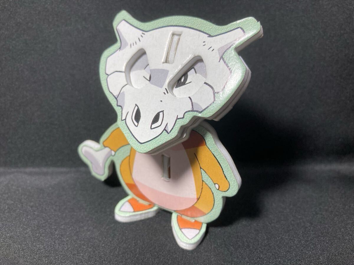 ポケモン ブロック カラカラ 組み立て済み 希少 初期 かわいい 骨 立体 マニア向け 検 トップサン Pokemon Block Cubone Rare 拍卖