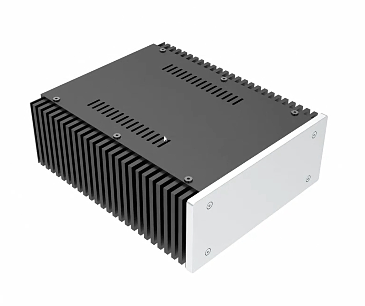 総アルミ製シャーシケース H219S 両側ヒートシンク 真空管アンプ パワーアンプ デジタルアンプ ヘッドホンアンプ USB DAC DIY自作に拍卖