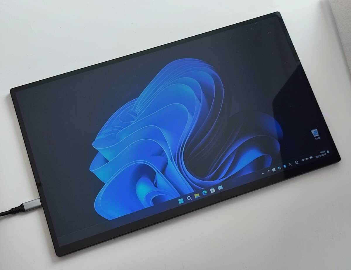 18.5インチ1920x1080 100HZ タッチパネル モバイルモニター モバイルディスプレイ ポータブルモニター スイッチ用モニター USB Type-C/HDMI拍卖