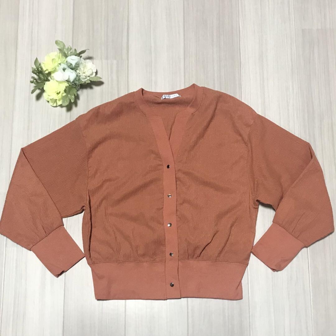 SUFFUSE レディース カーディガン サイズM バスト79〜87cm 身長154〜162cm b0021拍卖