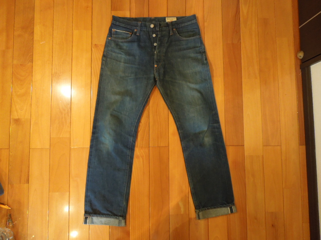 COPPER RIVET OVERALL デニム ジーンズ セルビッチ チェーンステッチ サイズS(30インチ)拍卖