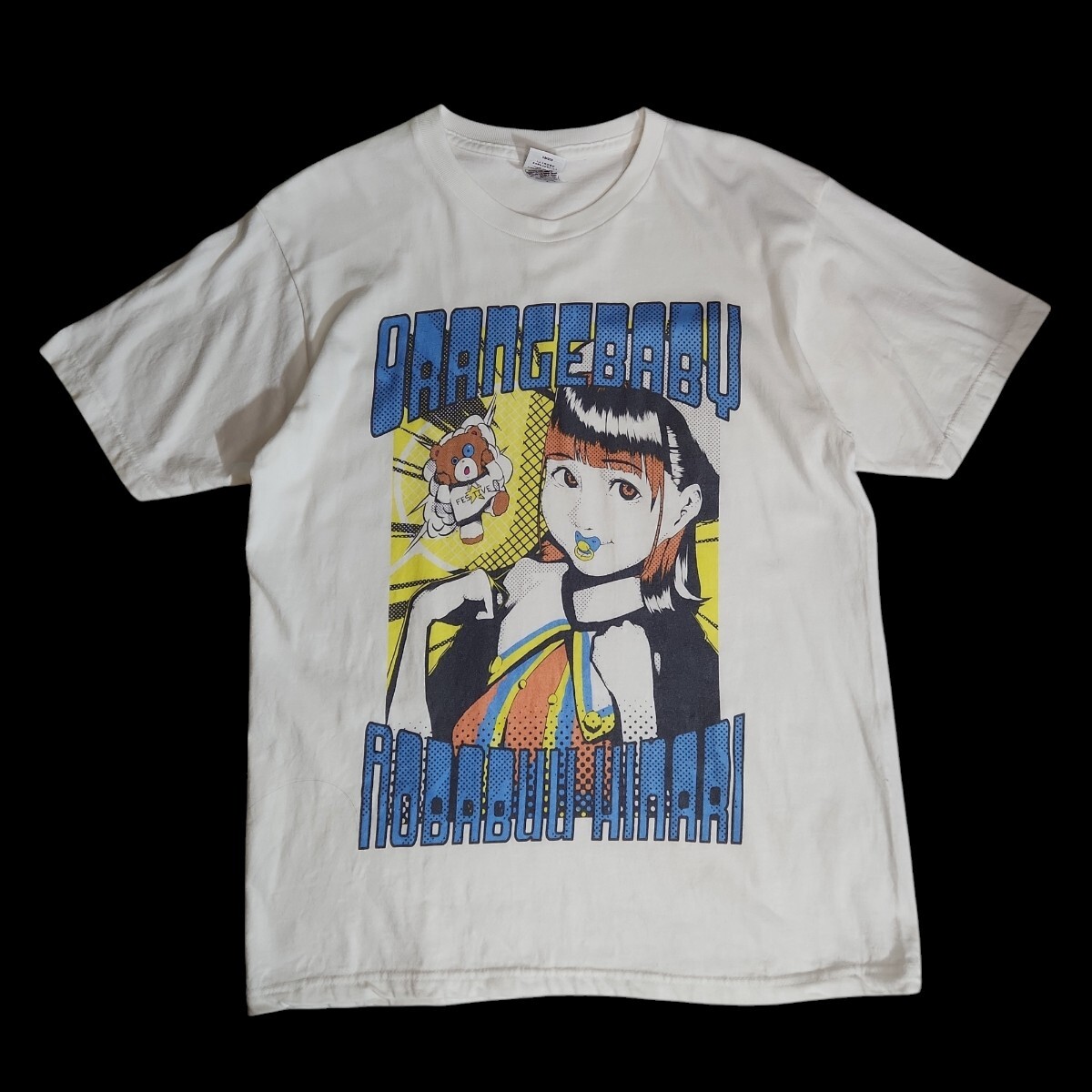 アイドル FES☆TIVE 青葉ひなり Tシャツ 表記サイズL 白 女の子イラスト 84164拍卖