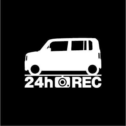 【ドラレコ】ダイハツ ムーヴコンテ【L575S系】24時間 録画中 ステッカー拍卖