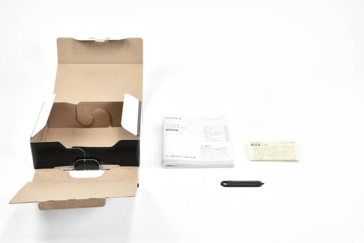 SONY ソニー Cyber-shot DSC-WX170 ブラック 空箱 ケース 純正品 EF-TN-YO2344拍卖