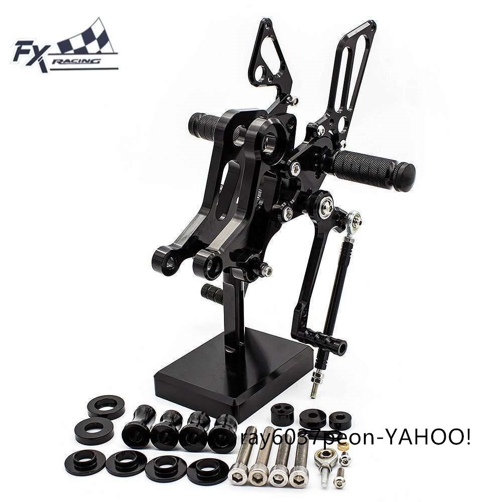 ドゥカティモンスター 696 796 1100/S EVO オートバイ Rearset 休憩ペグリアセットフットペグペダルフットレスト 696 08-13 796 10-13拍卖