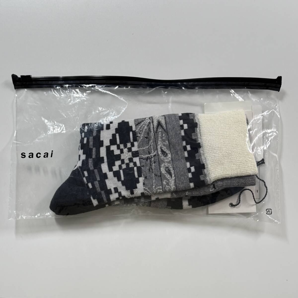 未使用 SACAI 20ss Dr.woo ソックス メンズ / サカイ カウズ シャツニットパンツパーカースウェットブルゾンジャケットコート拍卖