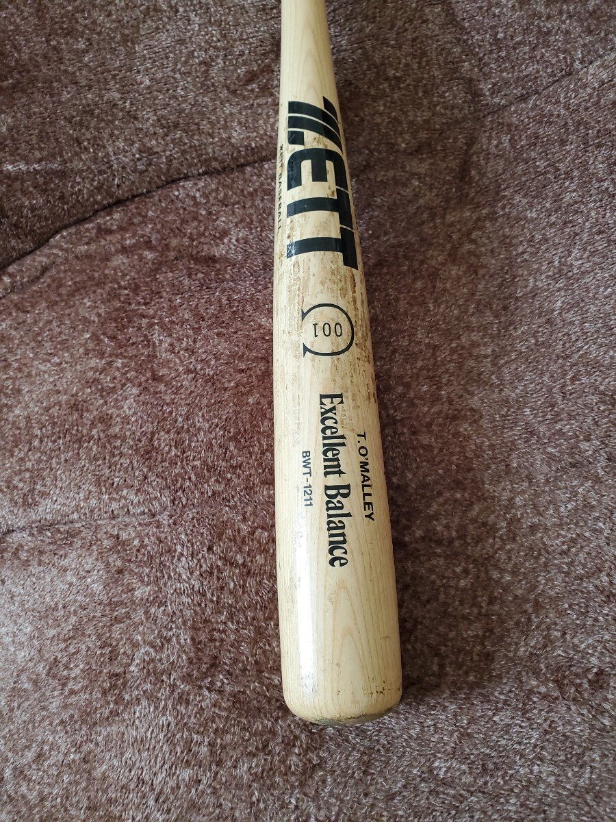 【超希少】★トーマス・オマリー(ヤクルトスワローズ時代)の実使用バット★拍卖