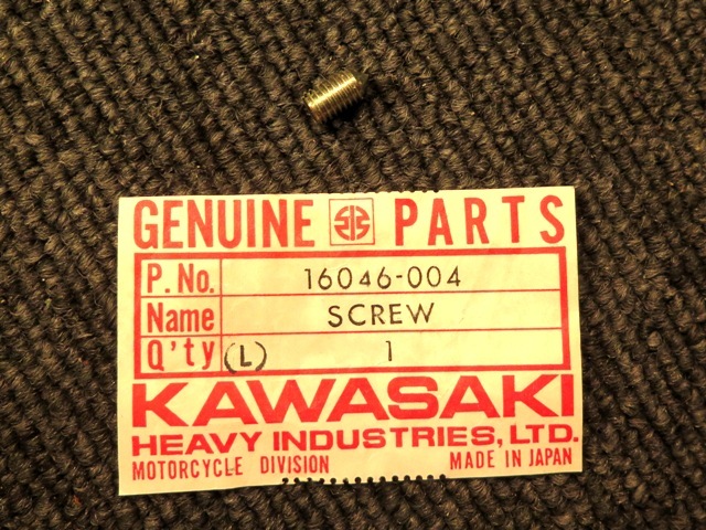 カワサキ純正 Z1 Z900用キャブレターアジャストスクリュー NOS 1個拍卖