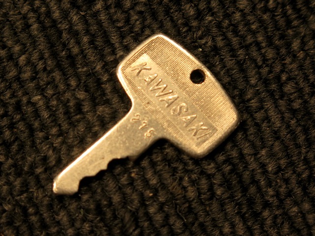 カワサキ純正キー ♯275・NOS 1個 拍卖