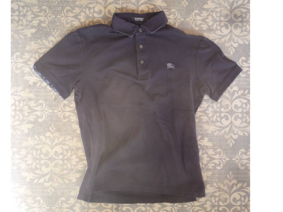 ポロシャツ:BURBERRY BLACK LABEL サイズは2拍卖