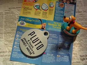★ 非売品 PLUTO プルート ドッグタグ(プロップ) 未使用ストック品 ★保管品整理 拍卖