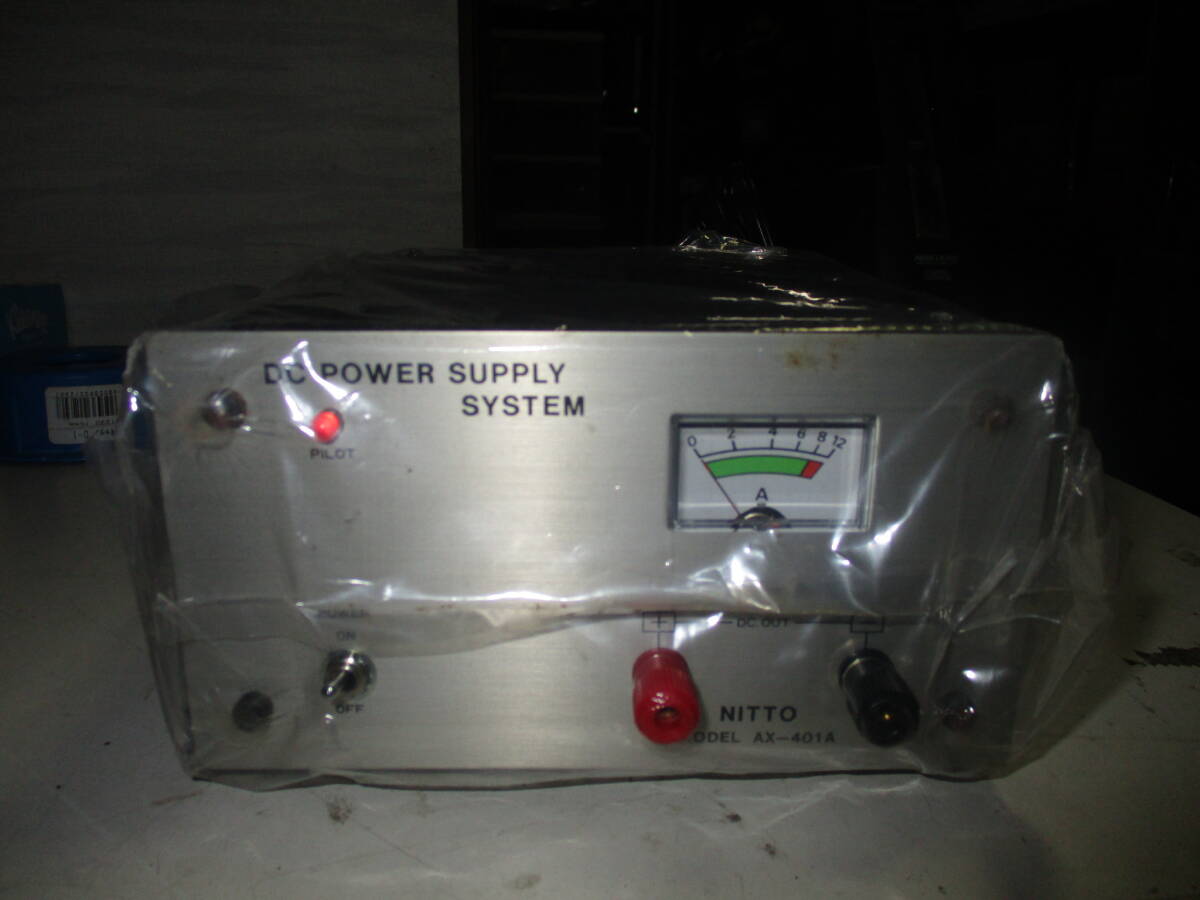 NITTO◆DC POWER SUPPLY◆AX-401A◆未使用保管品◆通電確認拍卖