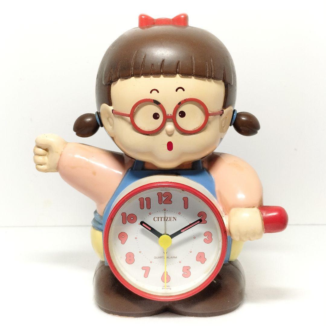 現状品 当時物 シチズン クオーツ おたまちゃん 目覚まし時計 ジャンク拍卖