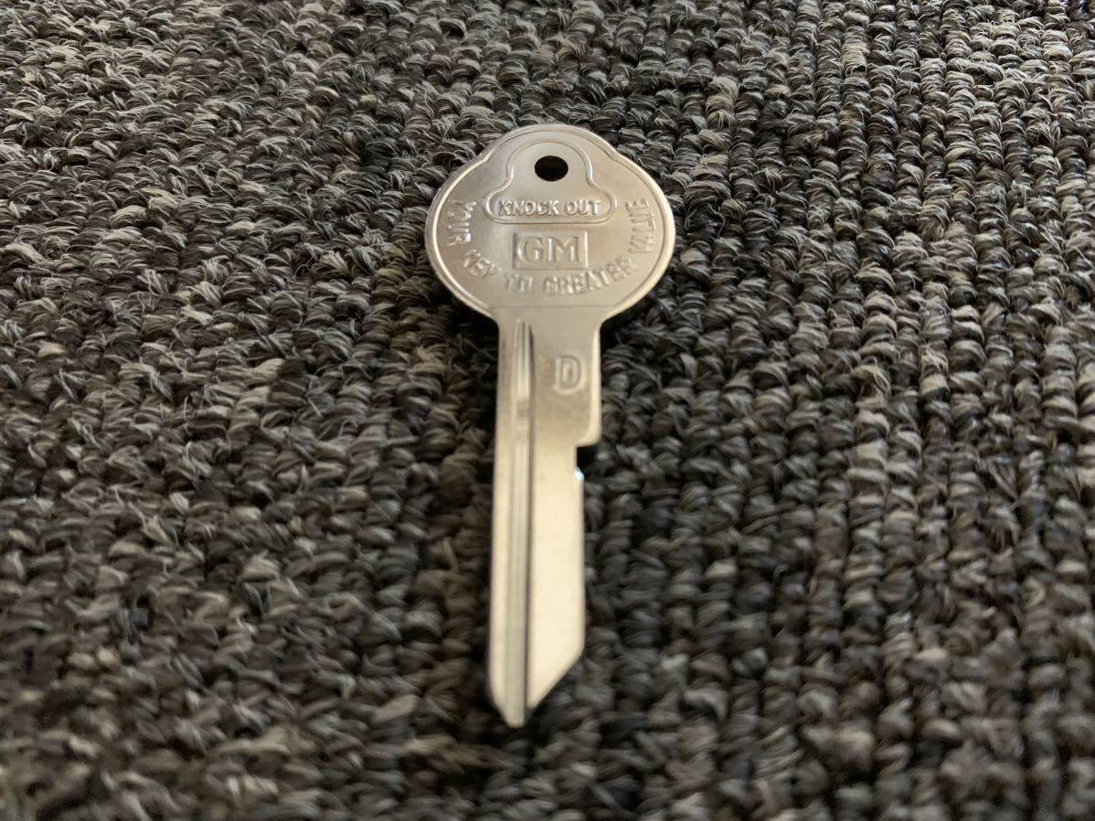 GMブランク キー打刻D。シボレー インパラ ベルエア カプリス コルベット カマロ スペアキー OGスタイル ローライダー ハイドロ拍卖