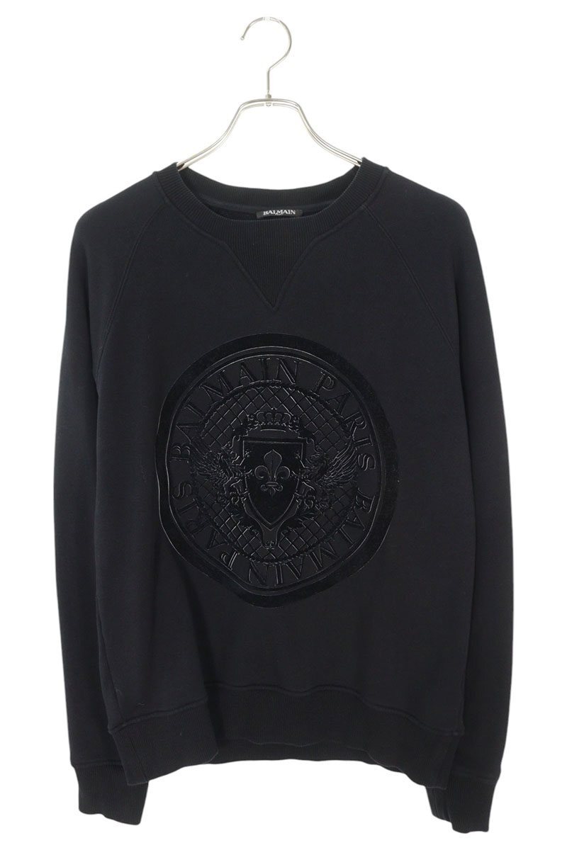 バルマン サイズ:S SH132791135 3Dロゴクルーネックスウェット 中古 BS99拍卖