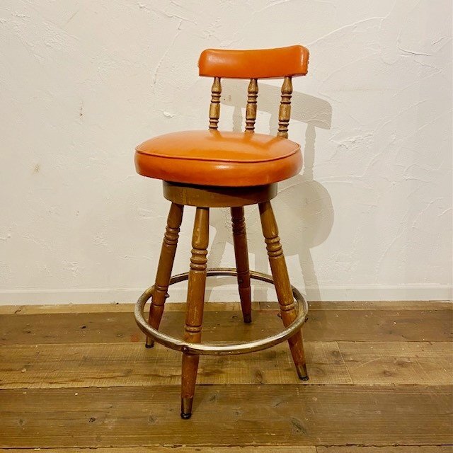 アメリカ ヴィンテージ チェア 椅子 カウンターチェア インテリア アメリカン 家具 ディスプレイ 店舗什器 店舗備品【B3213】拍卖