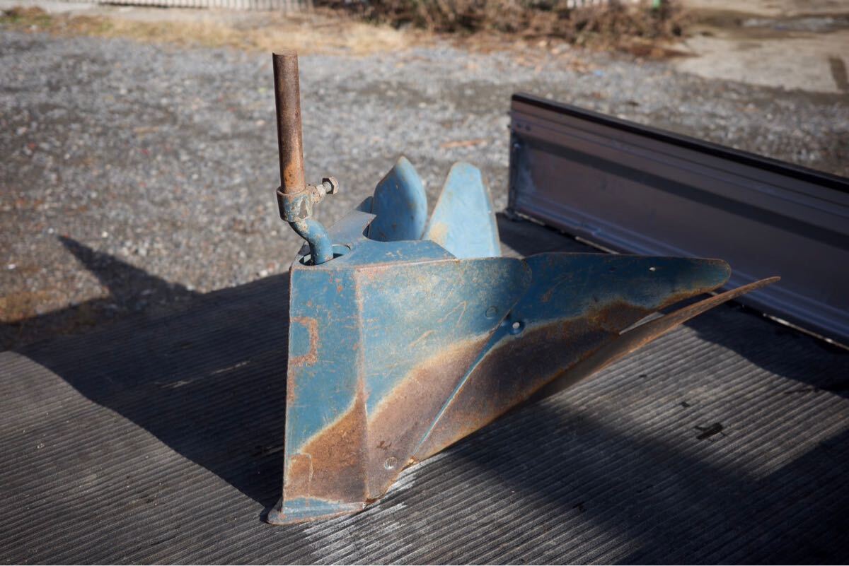 ◆トラクタパーツ 耕運機 トラクター イセキカラー 畦立器 畝立て 作業幅 12.5cm 取付部径 2.5cm 培土器 培土器 畝立器  拍卖