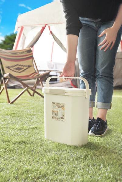 【ゴミ箱】 おしゃれ 10リットル フタ付き ダストボックス 運べる 持ち運び アウトドア おむつ サニタリー 車内 におい漏れ防止拍卖