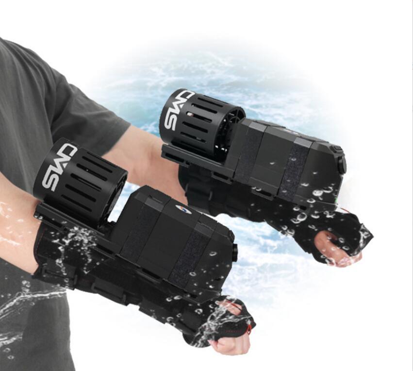 シュノーケリング水泳スキューバダイビングの加速器を制御するためにあなたの腕に自由に手/65フィートの防水水中スクーターシースクーター拍卖