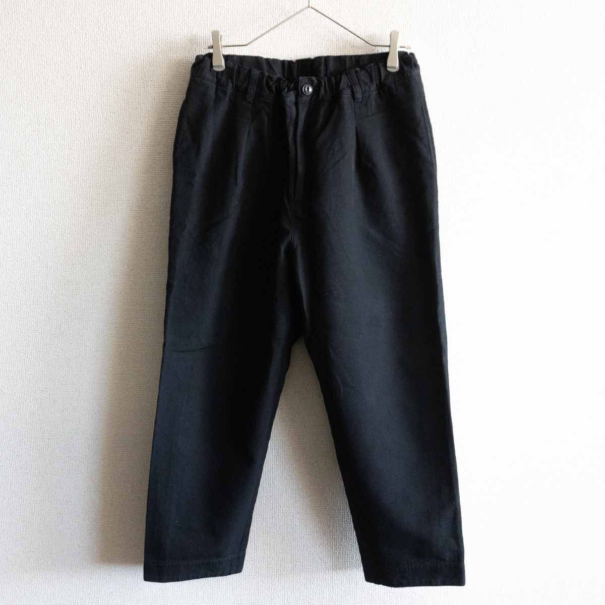 【21年モデル】ARTS&SCIENCE 【EASY PANTS/イージー パンツ】ブラック コットン アーツ&サイエンス 25020191拍卖