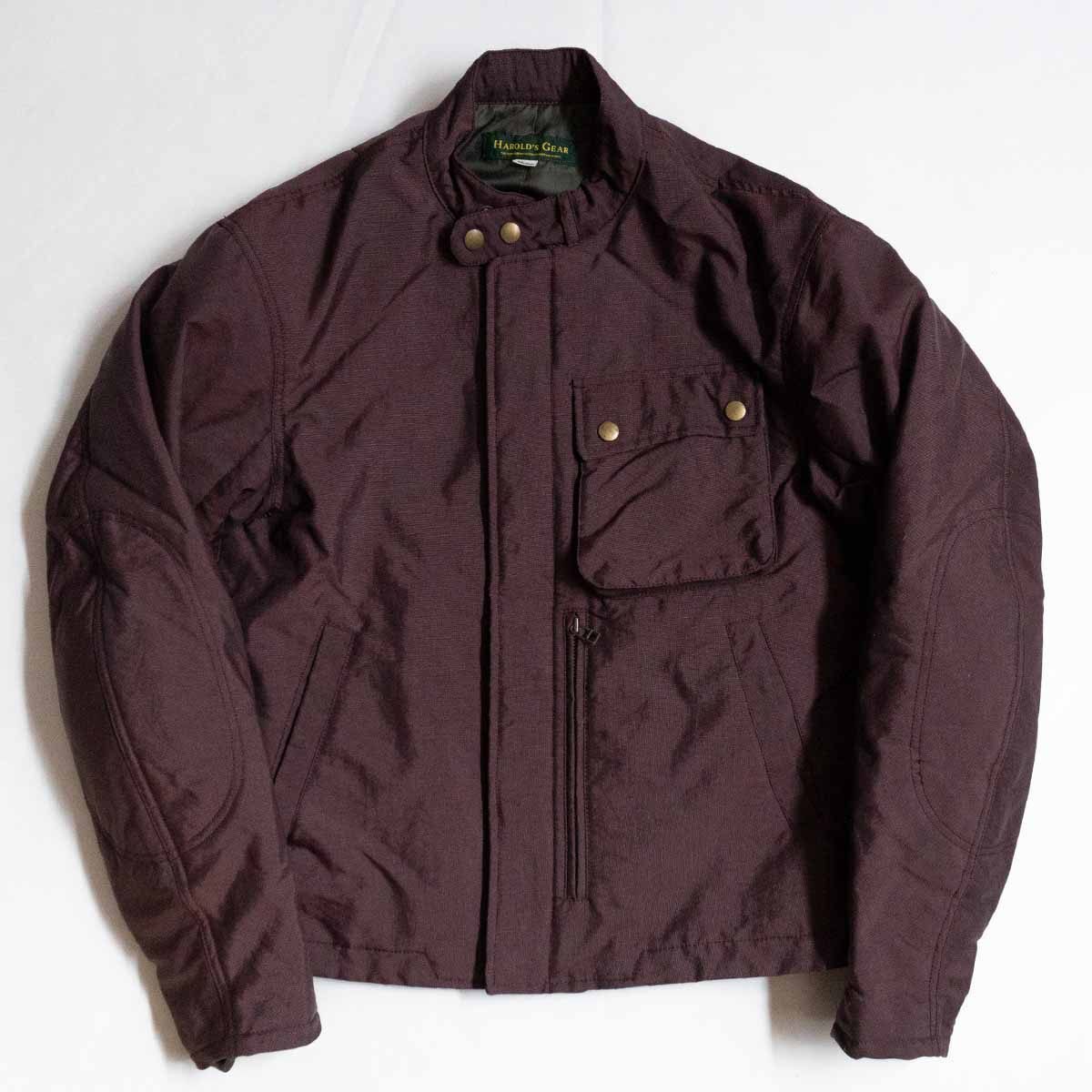 【美品】HAROLDS GEAR【ナイロン モーターサイクル ジャケット】 M ハロルズギア 25020269拍卖