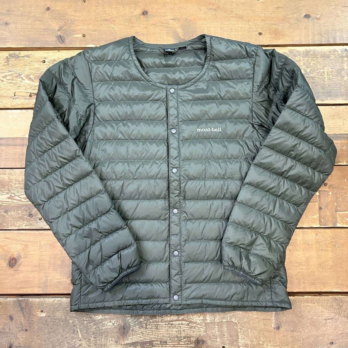mont-bell / モンベル スペリオダウンジャケット ラウンドネック 1101503 メンズ xsサイズ カーキ ued拍卖