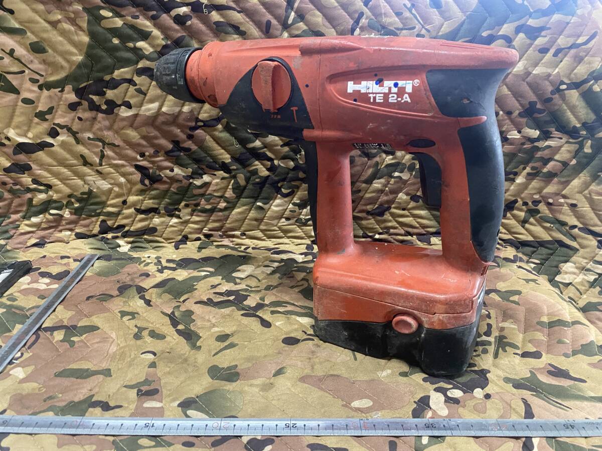 J6304 充電式ロータリーハンマドリル HILTI ヒルティ TE2-A 電動工具 ハンマードリル 動作未確認拍卖