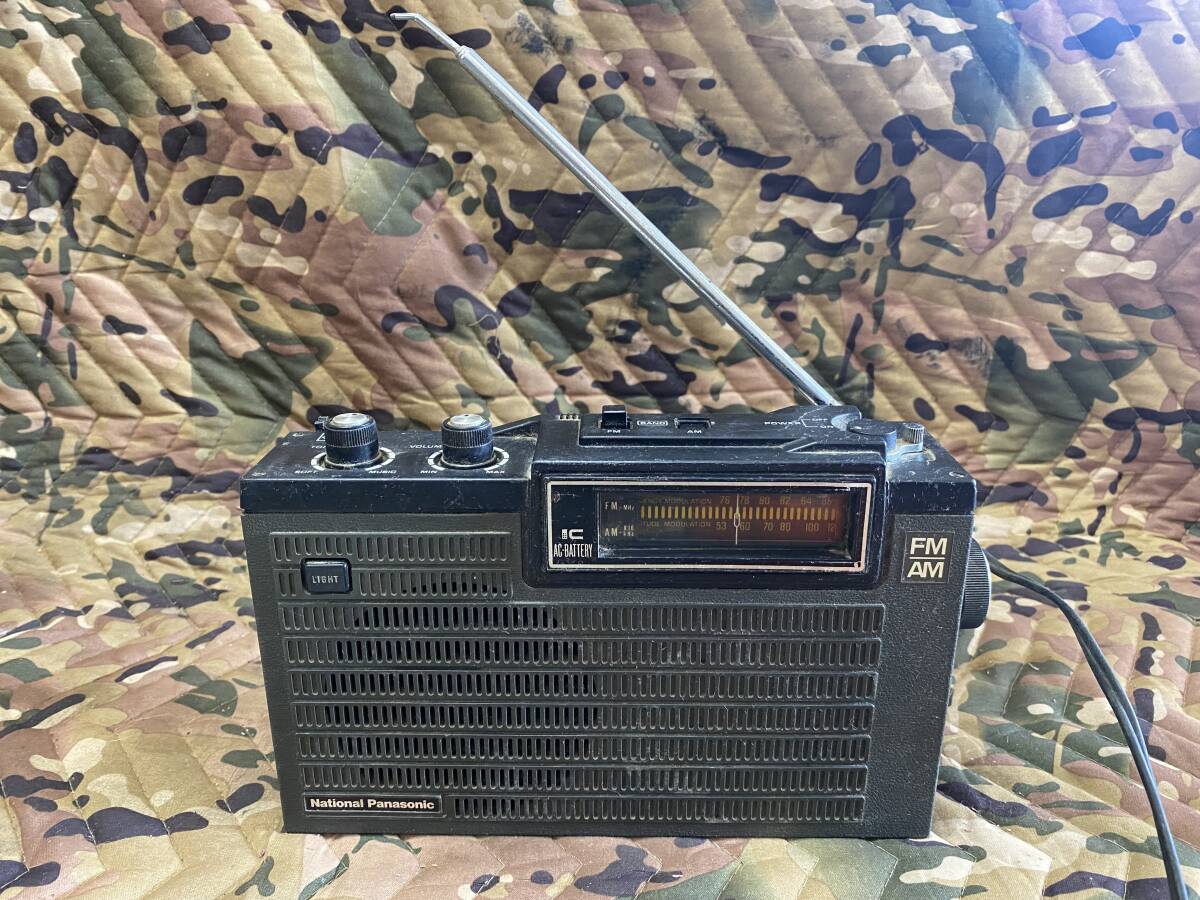 J6006 National Panasonic ラジオ RF-655 動作OK拍卖