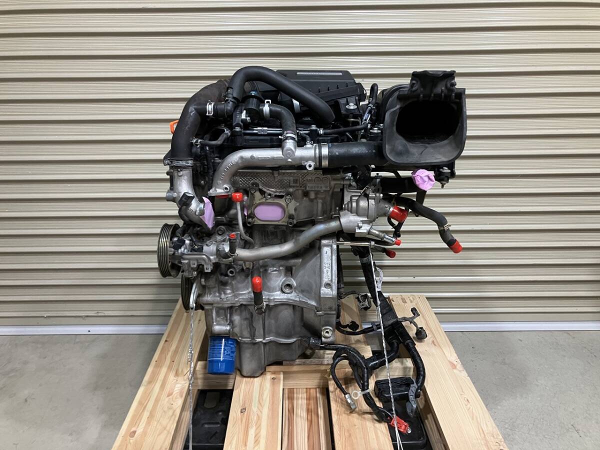 動作OK 67,223km 動作OK JJ1/JJ2 ホンダ N-VAN+スタイル ターボ 4WD R1年9月 純正 エンジンASSY S07B拍卖