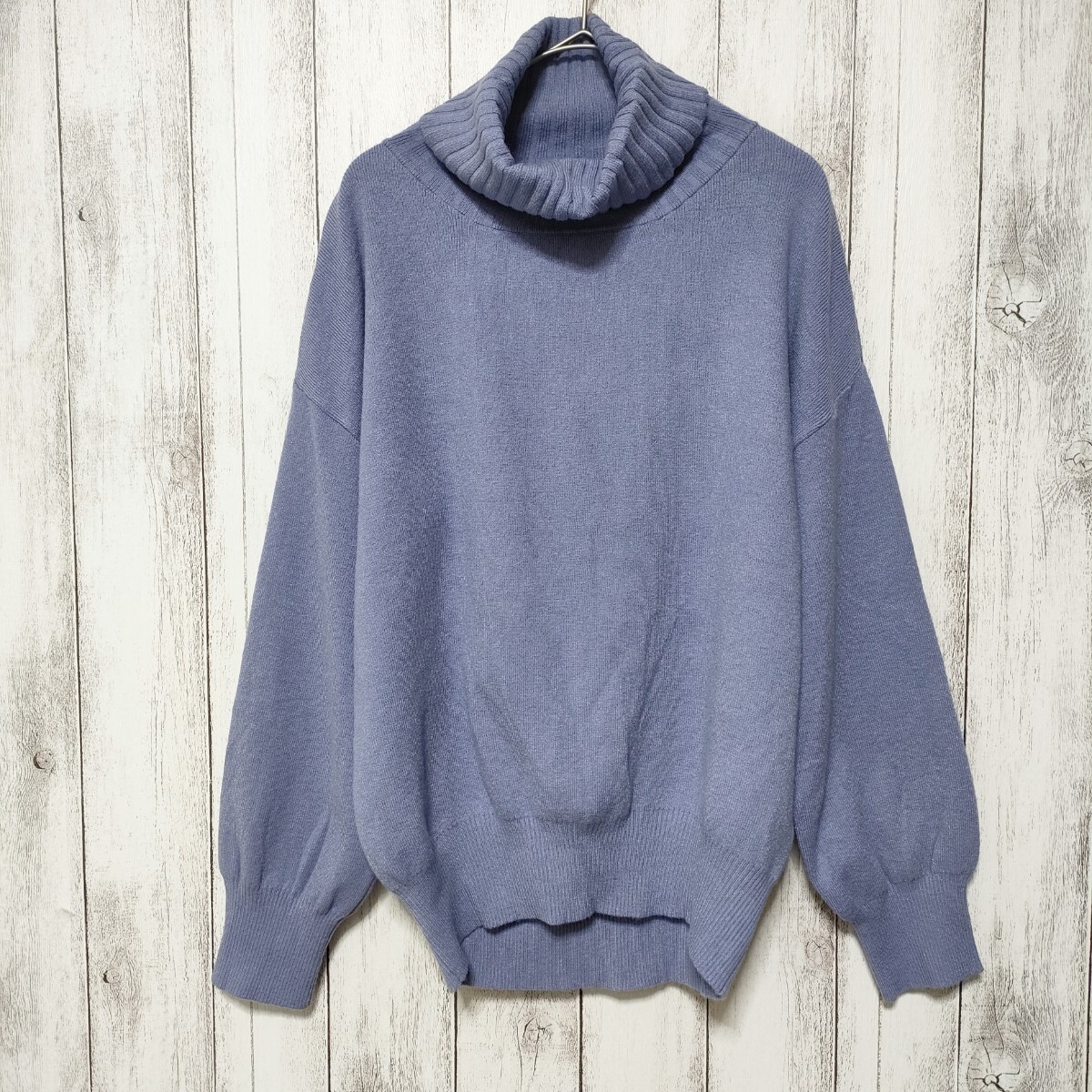 HUSHUSH ハッシュアッシュ (M) オフタートル ハイゲージニット拍卖