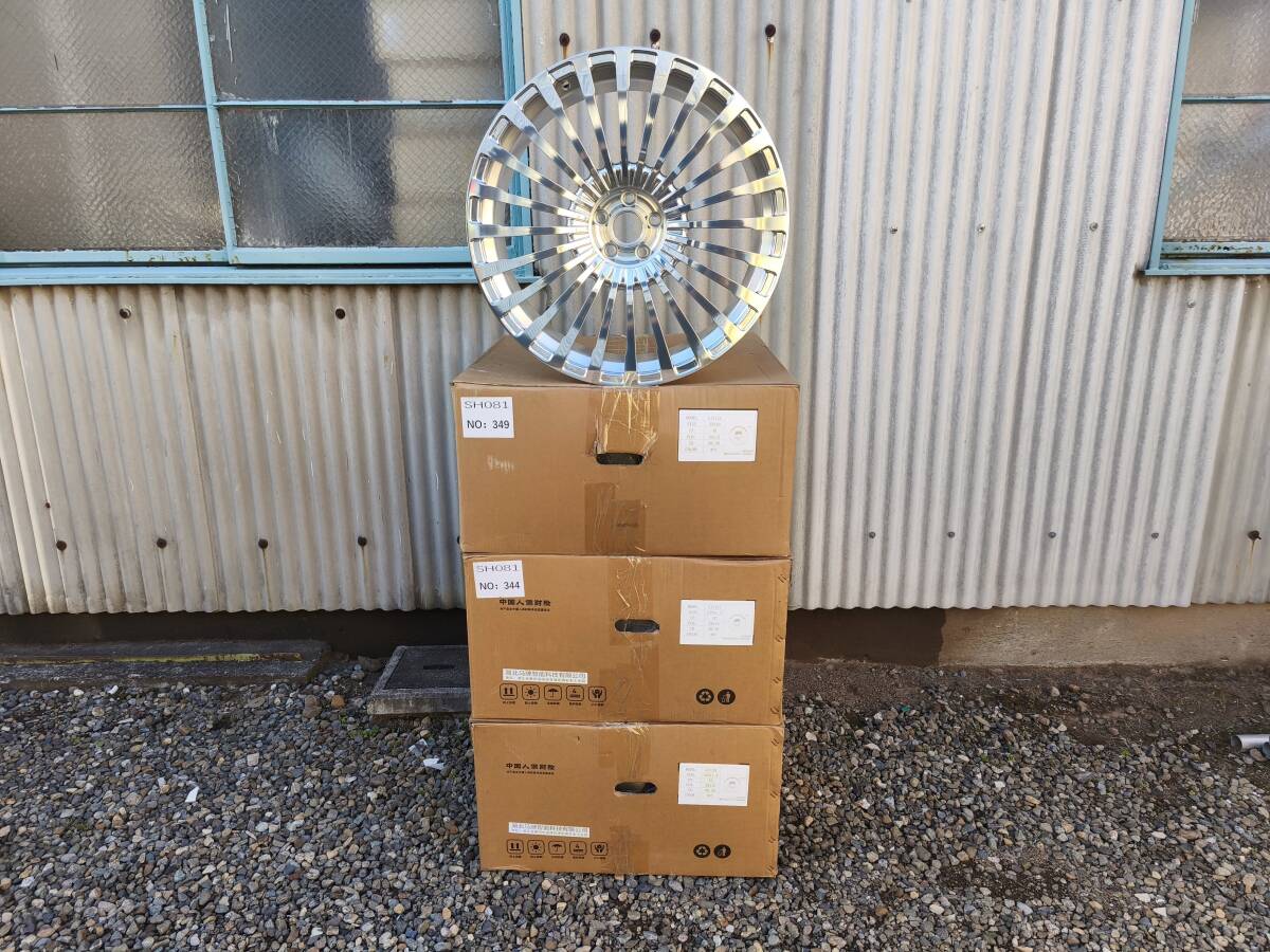 メルセデス ベンツ W222 W223 Sクラス マイバッハ MAYBACH仕様 22インチ 9.0J ET35 10.5J ET48 PCD112 5穴 66.5 社外 鍛造 アルミ ホイール拍卖