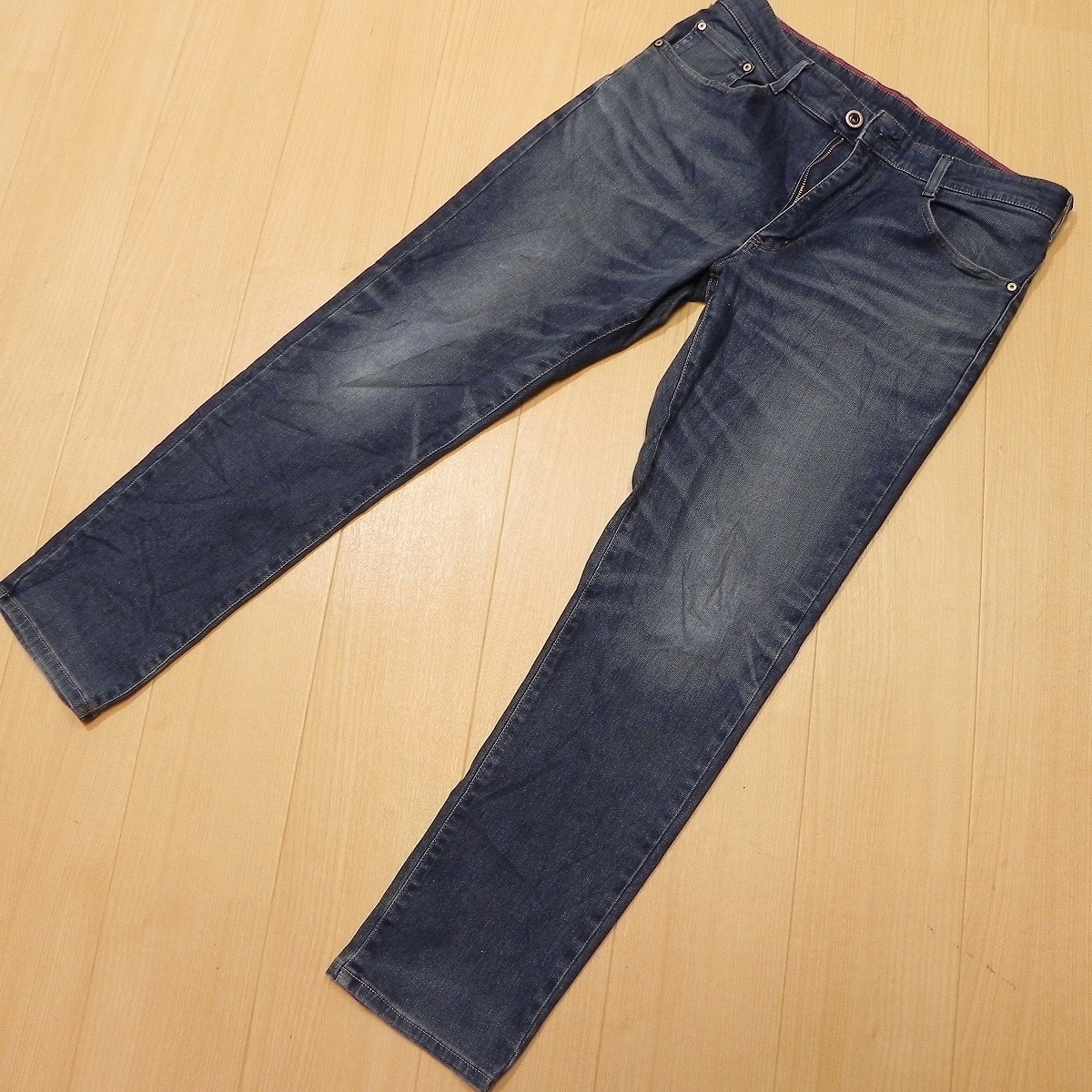 l736★ 日本製 EDWIN jerseys JMH32 ジャージーズ ストレッチ ジーンズ デニム ジーパン エドウィン 大きいサイズ XL 古着 即決 ★拍卖