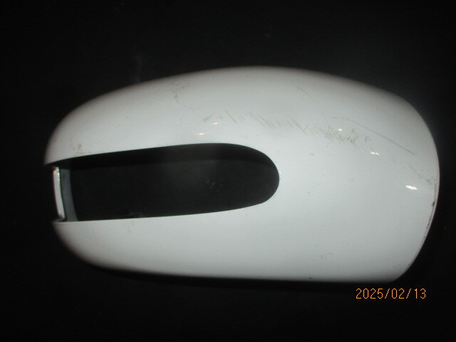■ベンツ W211 ドアミラーカバー 右 中古 2038100664 2038200259 部品あり カバー シェル ハウジング フットランプ ウイングミラーライト■拍卖