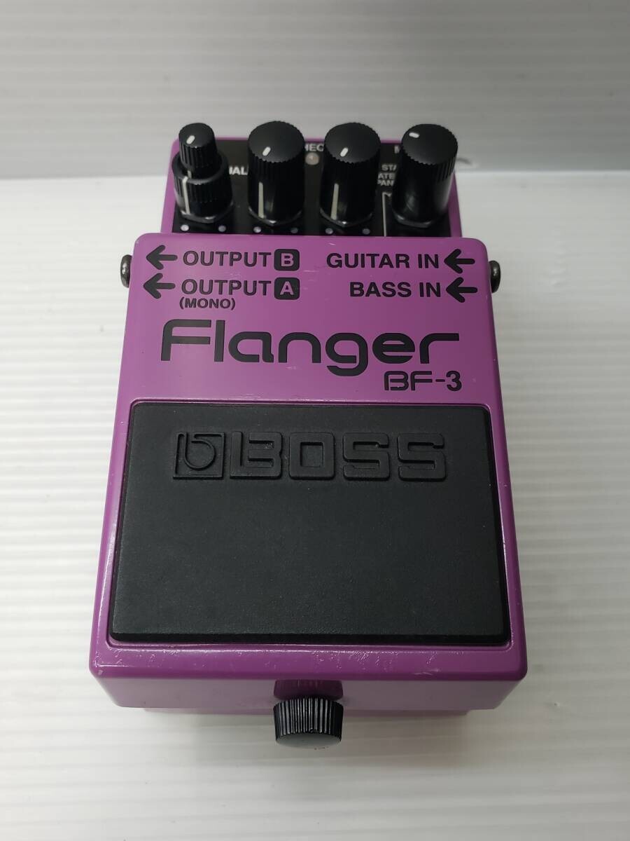 BOSS BF-3 2007年 台湾製 Flanger フランジャー 動作確認済 ☆080025拍卖